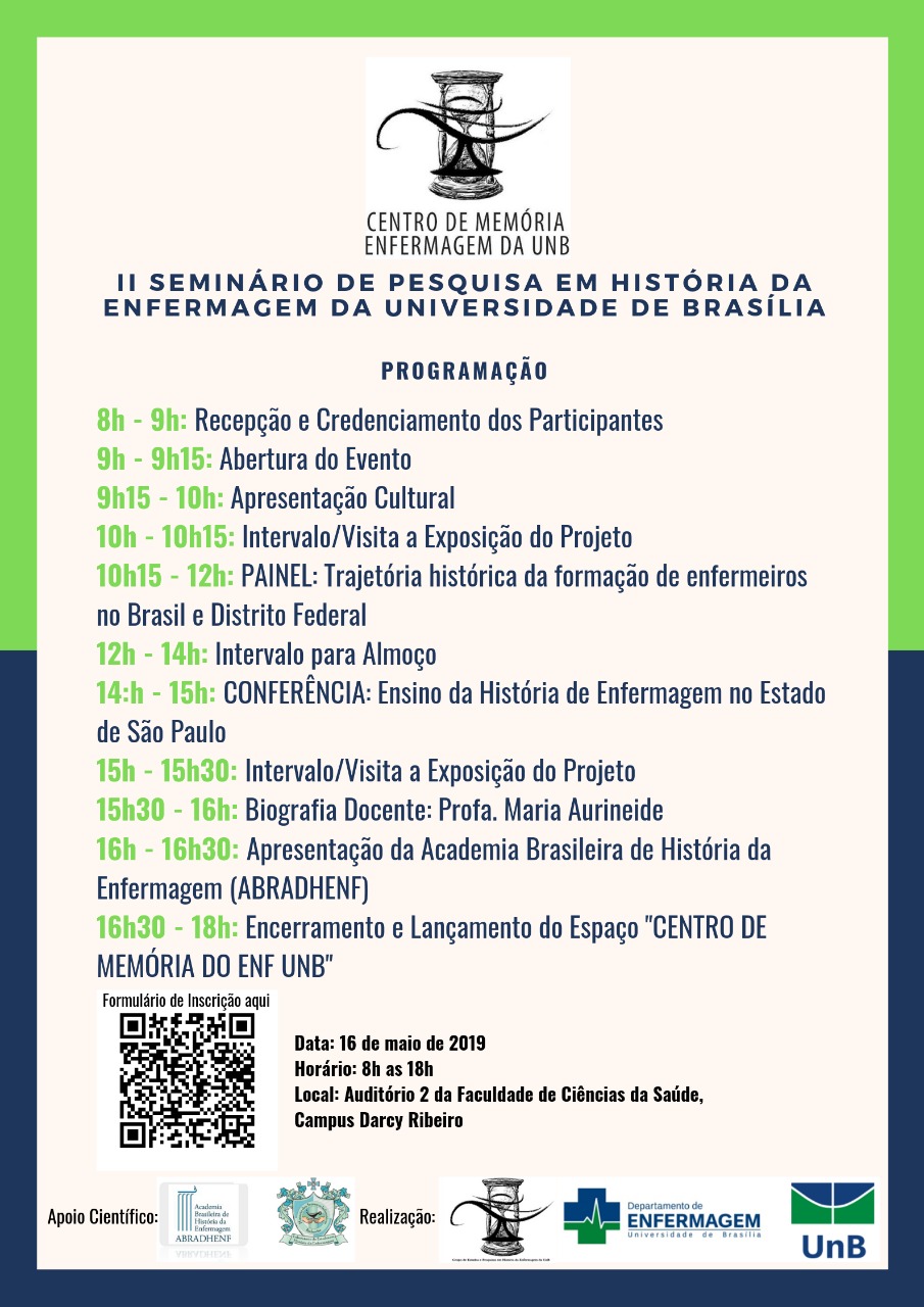 Programação seminário 2019